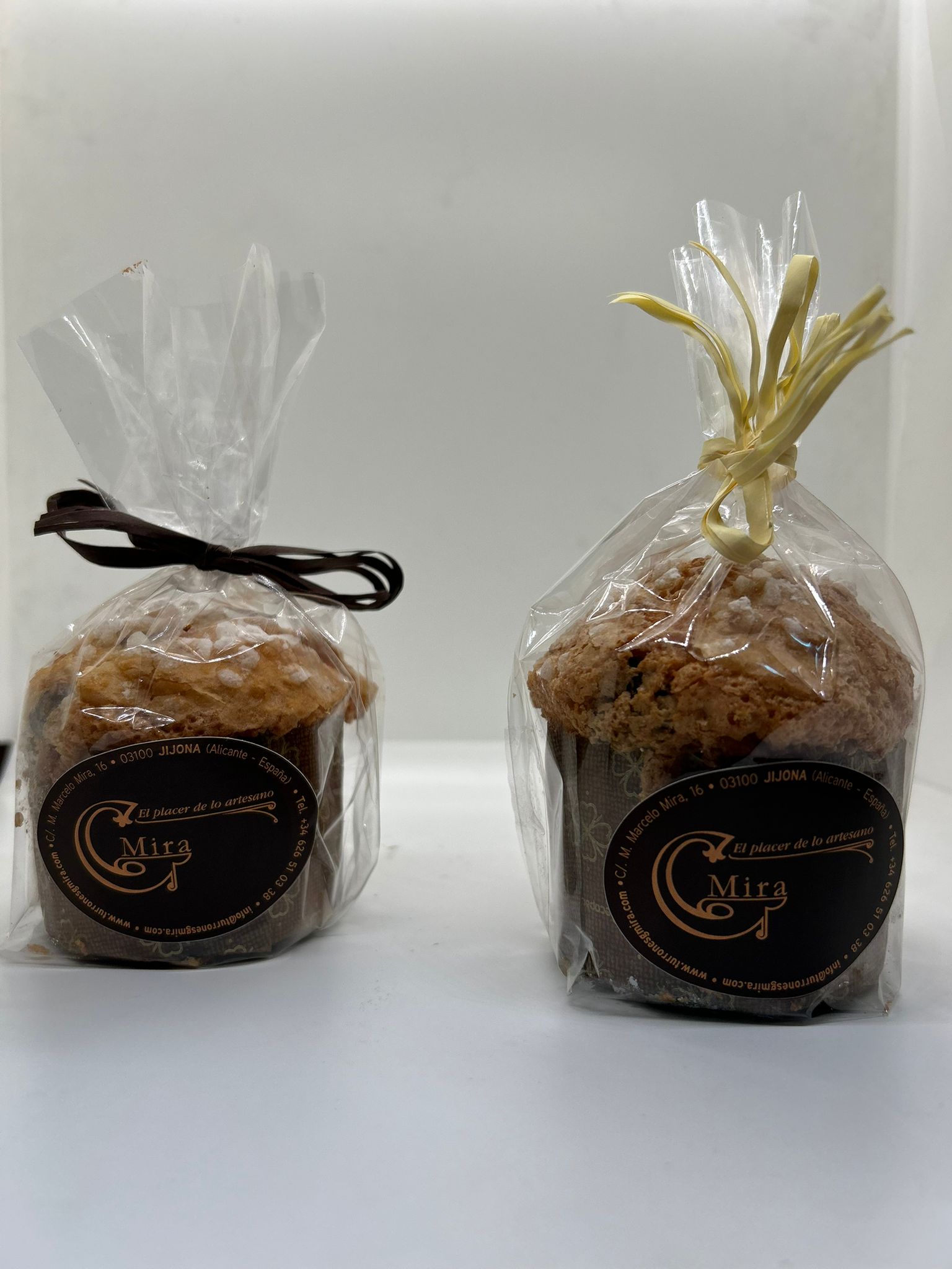 Panettone Turrón100 g y 500 g Proximamente